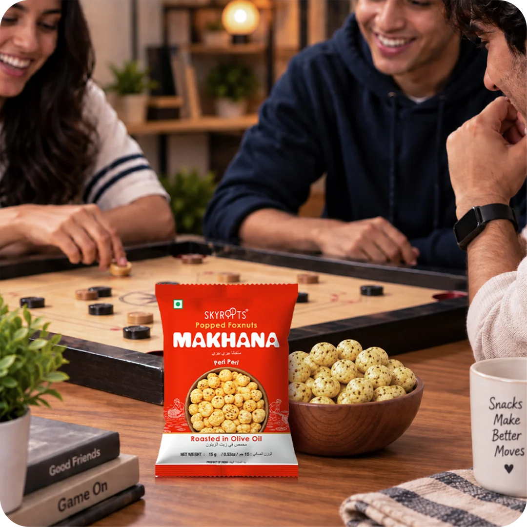 Makhana Peri Peri 60 g (15g x 4 Packs)