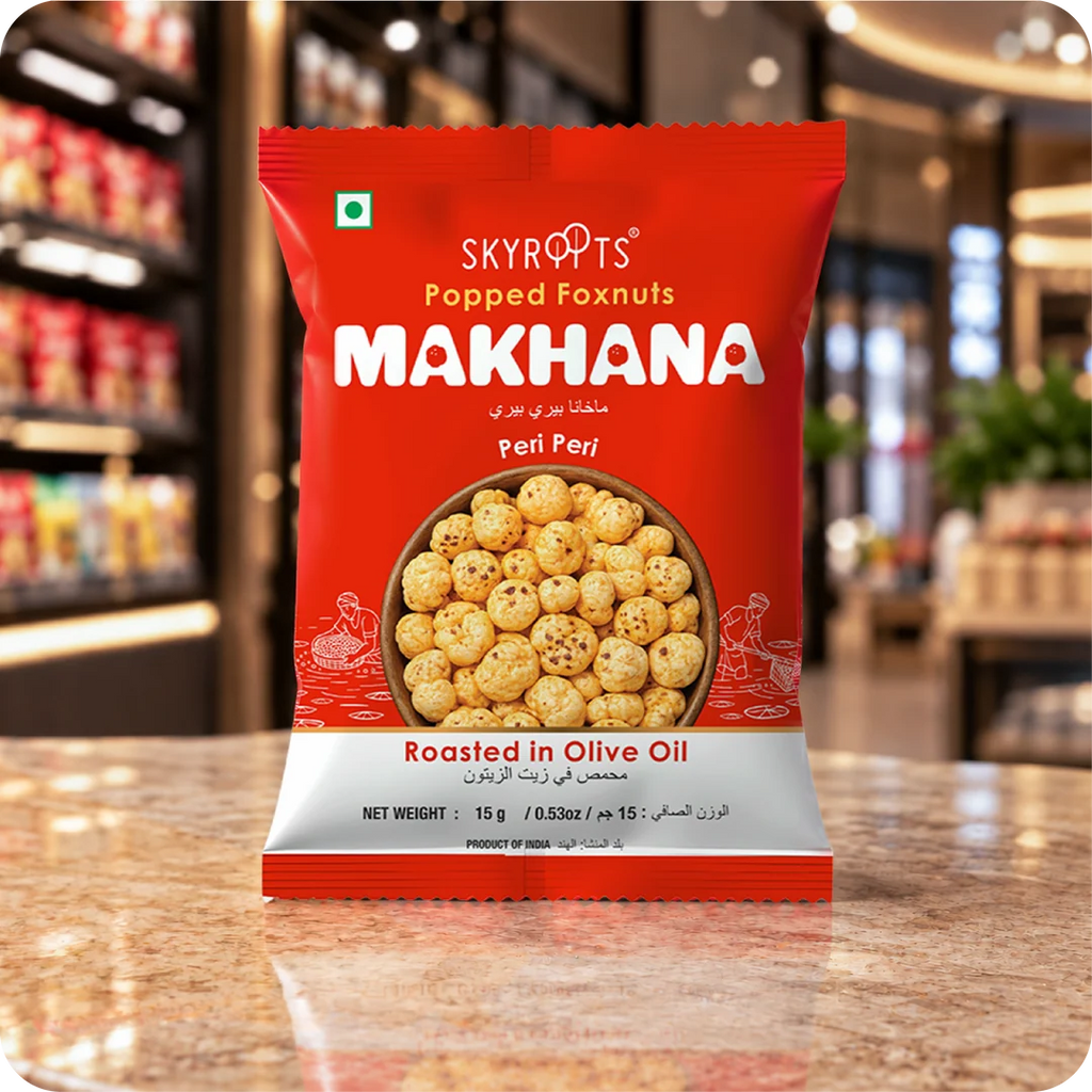 Makhana Peri Peri 60 g (15g x 4 Packs)