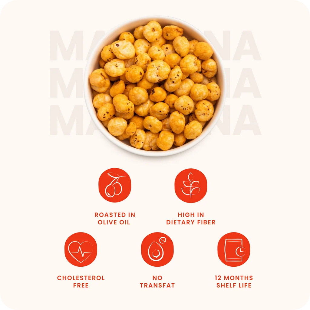 Makhana Peri Peri 60 g (15g x 4 Packs)