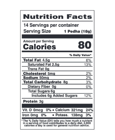 Rajkot Pedha – 250g