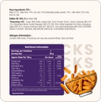 Millet Ragi Sticks Cream & Onion 300g (30g x 10 Packs)