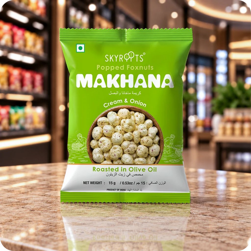Makhana Sour Cream & Onion 60 g (15g x 4 Packs)
