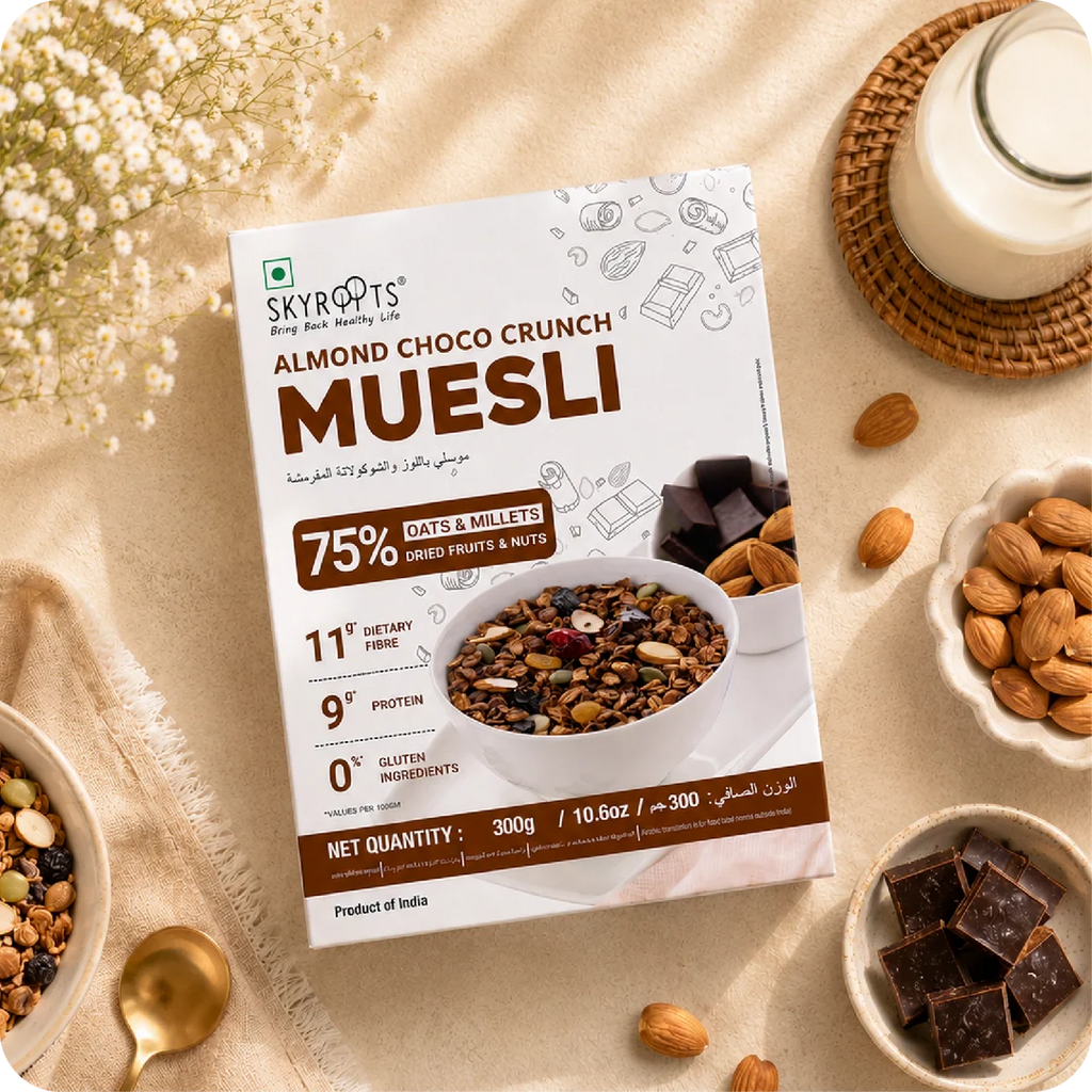 Almond Choco Crunch Muesli 300gm