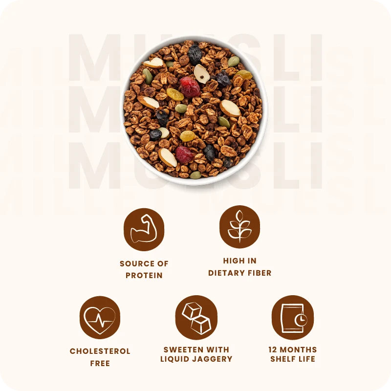 Almond Choco Crunch Muesli 300gm