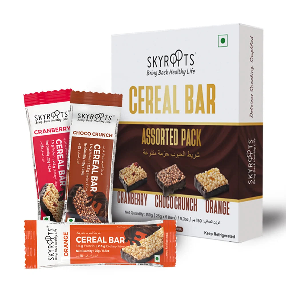Assorted Cereal Bars - 150g (25g x 6 Packs)