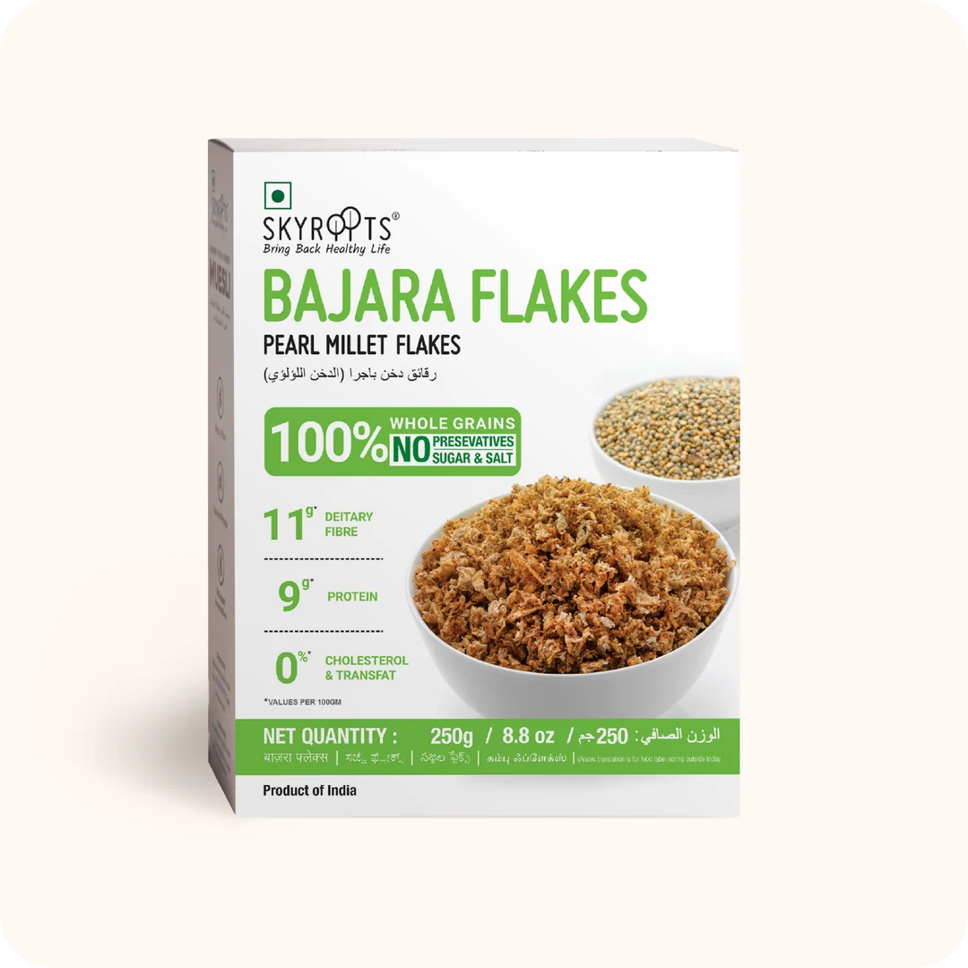 Bajara Flakes (Pearl Millet Flakes) 250gm