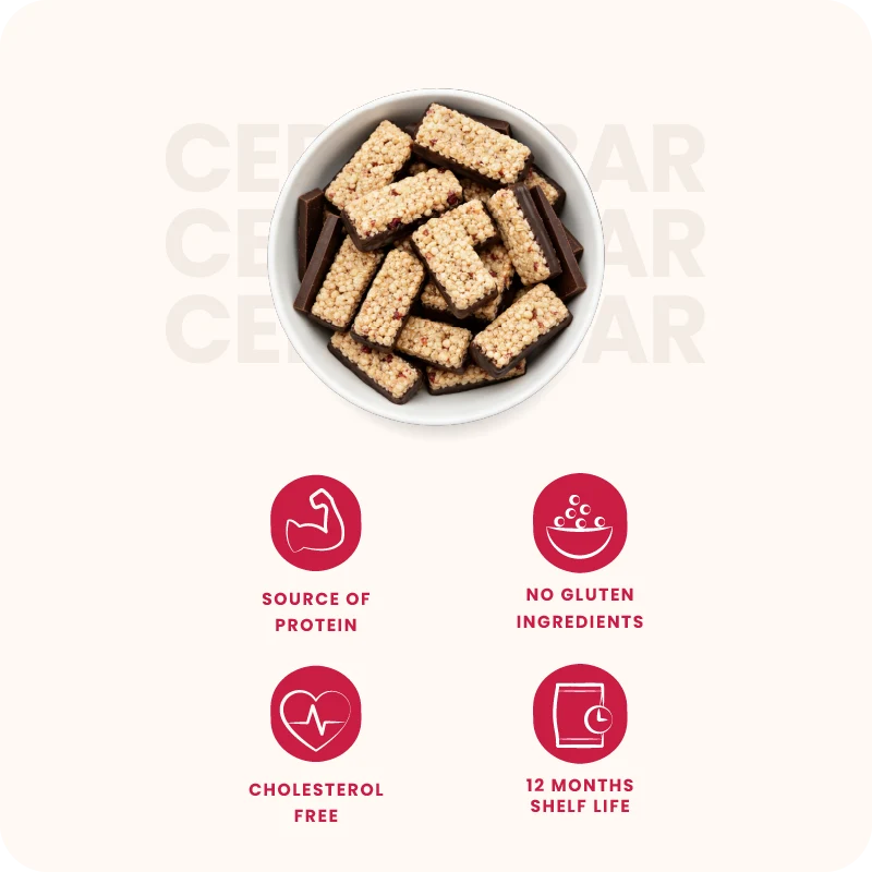 Cereal Bar Cranberry 150g (25g x 6 Packs)