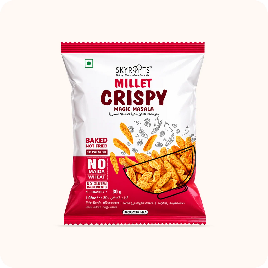 Millet Crispy Magic Masala 300 g (30g x 10 Packs)