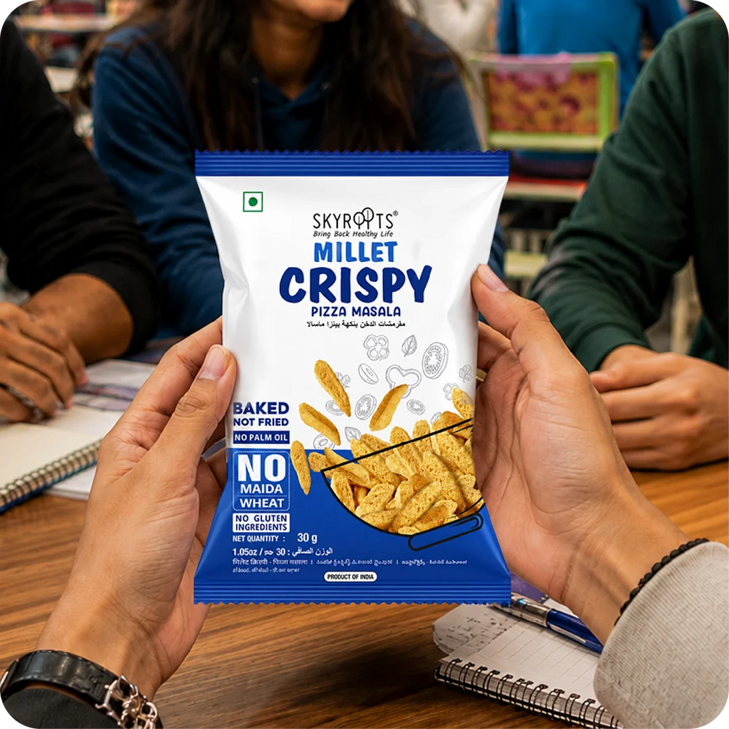 Millet Crispy Pizza Masala 300g (30g x 10 Packs)