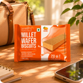 Millet Wafer Biscuits Orange 420g (70g x 6 Packs)