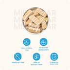 Millet Wafer Biscuits Vanilla 420gm (70gm x 6 Packs) / 140gm (70gm x 2 Packs)