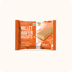 Millet Wafer Biscuits Orange 420g (70g x 6 Packs)