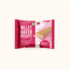 Millet Wafer Biscuits Strawberry 420g (70g x 6 Packs)