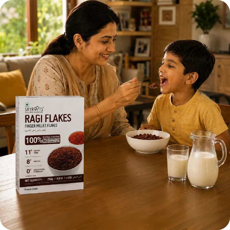 Ragi Flakes (Finger Millet Flakes) 250gm