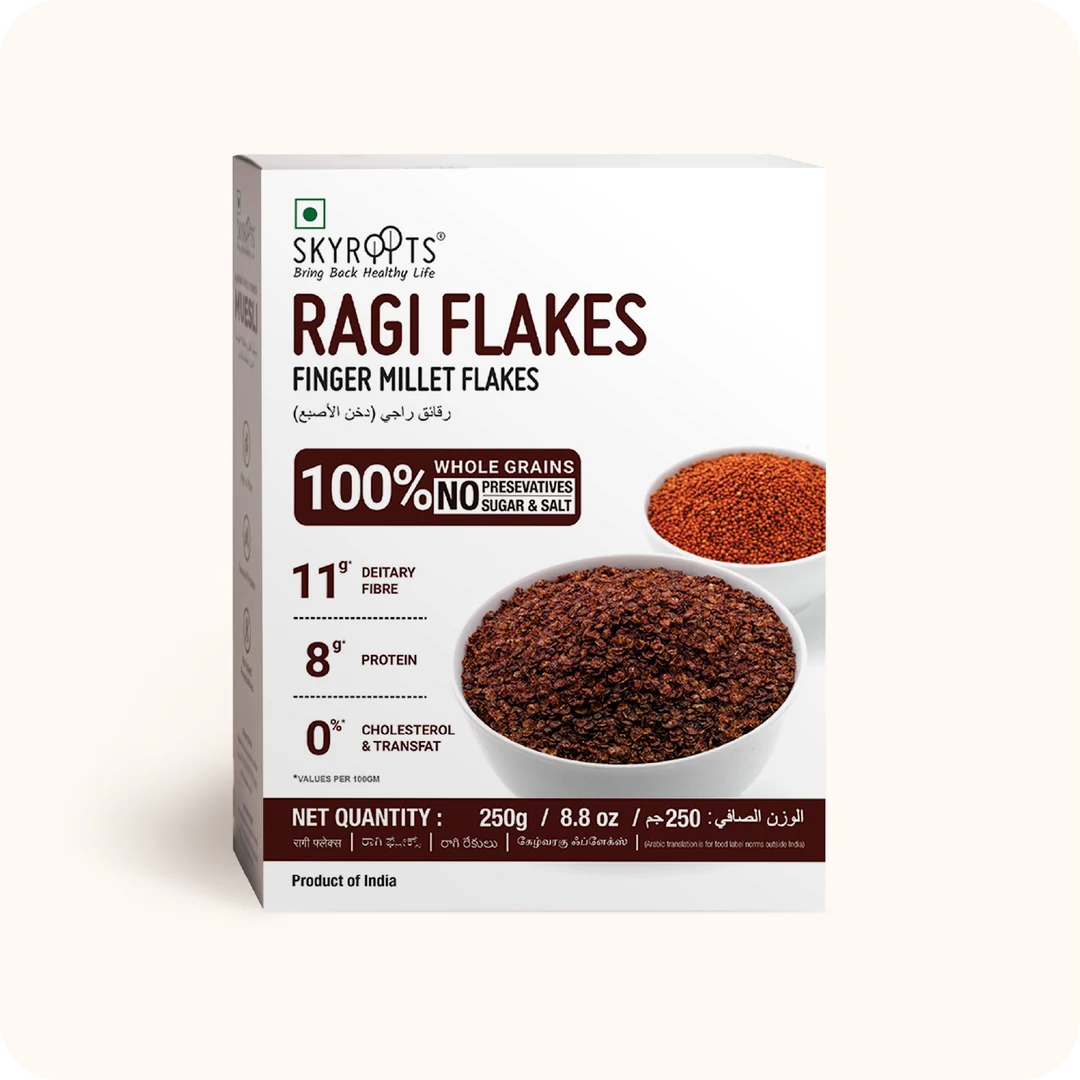 Ragi Flakes (Finger Millet Flakes) 250gm