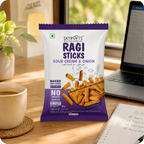 Millet Ragi Sticks Cream & Onion 300g (30g x 10 Packs)