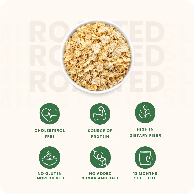 Roasted Bajara Flakes (Pearl Millet Flakes) 200gm